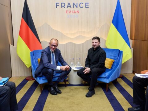 Президент Зеленський та канцлер Мерц обговорили оборонну підтримку України та кроки до миру