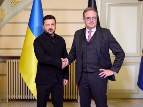 Президент Зеленський і Прем’єр-міністр Бельгії обговорили новий оборонний пакет, внески в PURL та поставки F-16