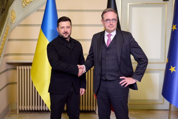 Президент Зеленський і Прем’єр-міністр Бельгії обговорили новий оборонний пакет, внески в PURL та поставки F-16